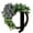 J, variant on Clearance Wreath under $15,Unique Last Name Year Round Front Door Wreath With Bow Welcome Sign Garland Creative 26 Letter Farmhouse Wreath For Front Door Spring All Seasons Outside Hanger Decor