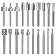 thumbnail image 1 of 40Pc HSS Router Carbide Engraving Bits for Router Bit Set 1/8 Inch(3mm) for Rotary Tools, 1 of 7