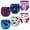 A, variant on BIG ELEPHANT 6 packsToddler Training Pants, Soft Cotton Absorbent Training Underwear for Baby Boys & Girls, Ages 12-24months