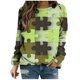 thumbnail image 2 of Pntutb moda mujer imprimir manga larga cómoda transpirable cuello redondo sudadera Pntutb Pntutb-1642, 2 of 5