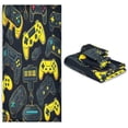 thumbnail image 7 of Coolnut Gaming Handles Bath Towels Absorbent Bath Towels Set Soft Towel Set for Home Hotel Decor Gym Swim, 3 Piece Wash cloth, 7 of 7