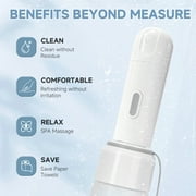HODVIT Electric Portable Bidet for Travel, Personal Hygiene and Postpartum Care, 350ml Handheld Washer with Dual-Mode and IPX7 Waterproof