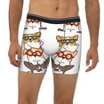 thumbnail image 2 of Rateoe Corgi Dog2 Print Men’s Underwear Boxer Briefs Soft Comfortable Underwear Boxer Briefs, Long Leg Briefs,Anti-chafing Boxer Briefs, 2 of 7