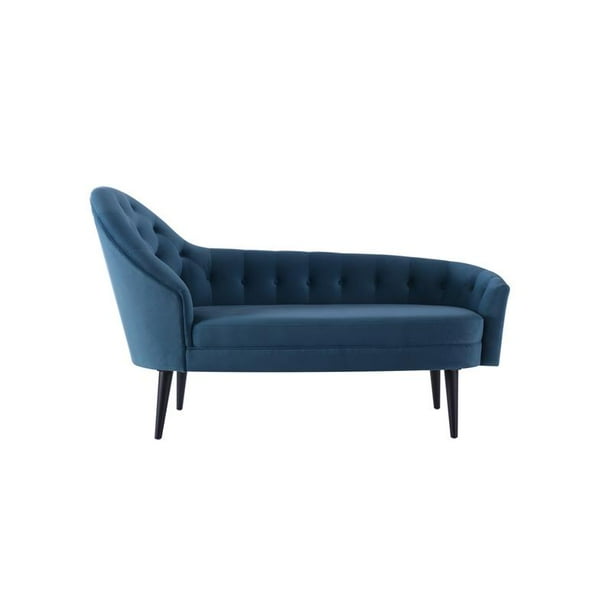 Brika Home Tufted Chaise Lounge In Satin Teal Com - Living Spaces Chaise Lounge Brika Home Tufted Chaise Lounge In Satin Teal Com - Living Spaces Chaise Lounge
