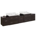 thumbnail image 1 of Imaginations Américaines 88.5 pouces W Vanity Set Gris, 1 of 1