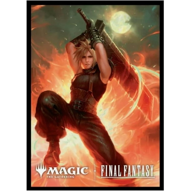 Ultra PRO - Final Fantasy x Universes Beyond Cloud, Midgar Mercenary (Commander) 100ct Deck Protector Sleeves for Magic: The Gathering | Trading Card Accessories, Collectible Card Game Gear