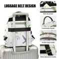 thumbnail image 3 of FORMRS Mini Backpack Purse for Women Travel Daypack Casual Shoulder Bag, Purple Birds, 3 of 7