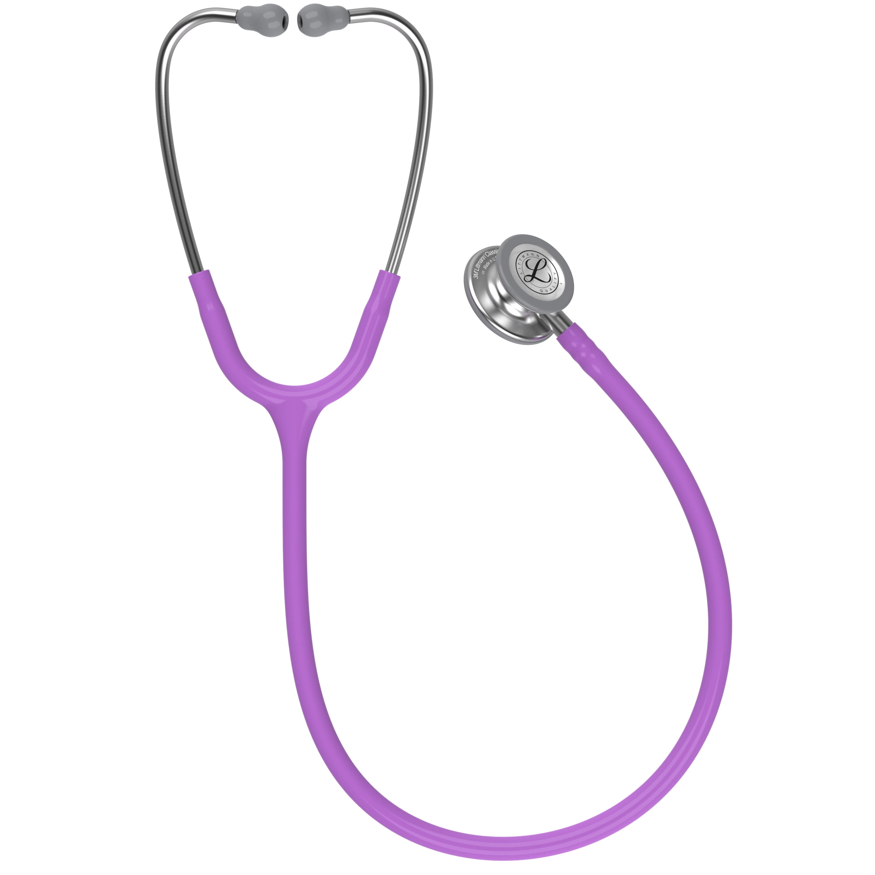 3M Littmann Classic III Monitoring Stethoscope, 5832, Stainless Steel Chestpiece, 27" Lavender Tube
