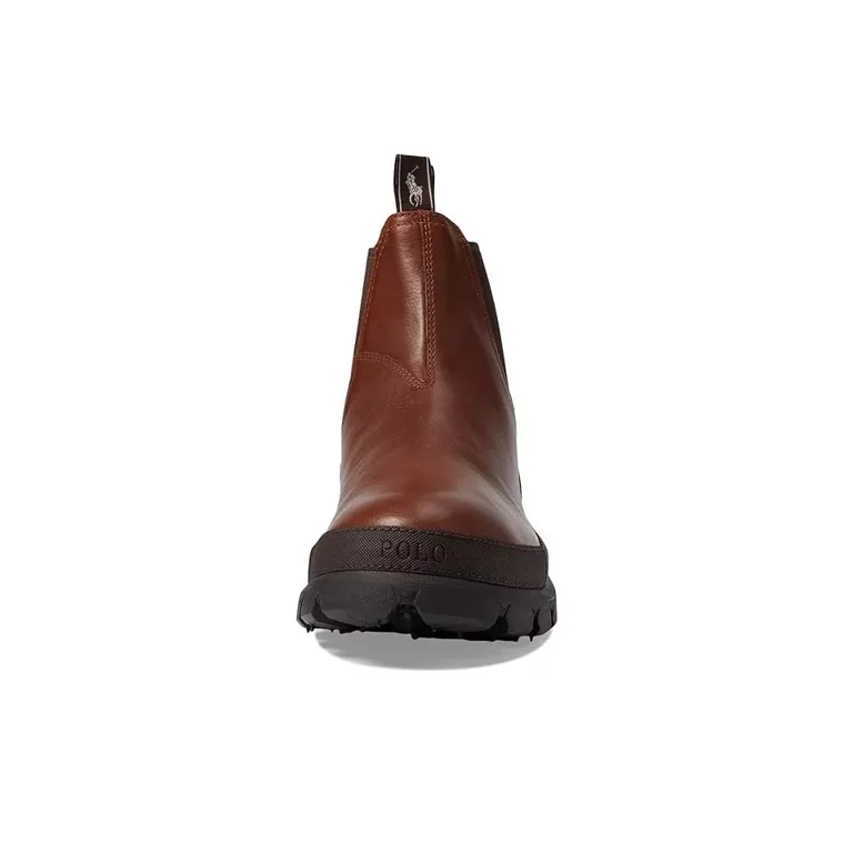 Polo Ralph Lauren Men's Oslo Chelsea Boots, Tan, 9.5
