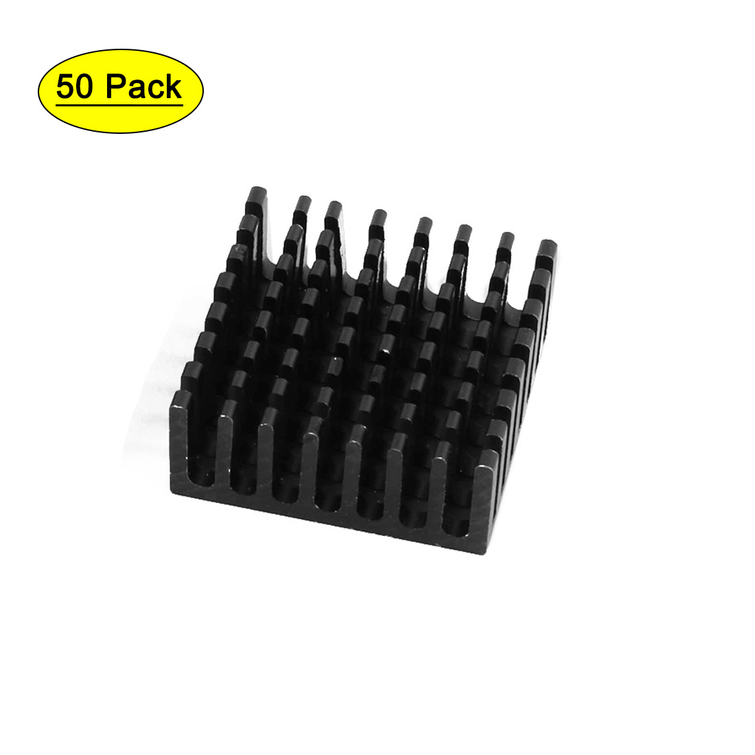 2-Pack Aluminum Heatsink 37x37x24mm – For Cooling IC, LED, Power Transistors