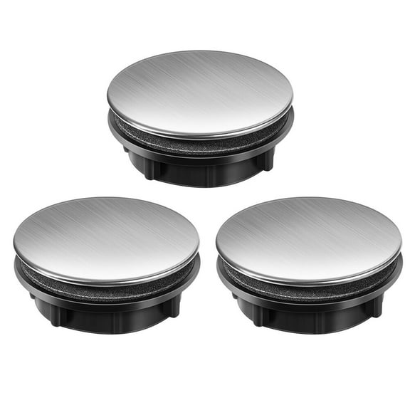 3pcs Kitchen Faucet Hole Cover Washbasin Soap Dispenser Cover Sink Hole Lids