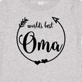 thumbnail image 4 of Inktastic World's Best Oma Girls Baby T-Shirt, 4 of 5