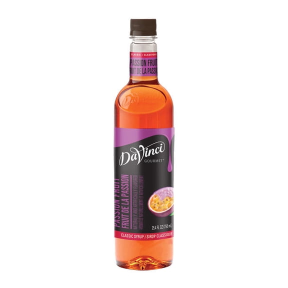 DaVinci Gourmet Classic Passion Fruit Syrup PET cs 4/750 ml