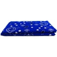 thumbnail image 2 of Shason 45" X 2 Yd Cotton Polyester Blend Printed Craft Fabric, Navy, 2 of 9