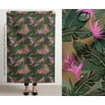 thumbnail image 3 of Soimoi Tropical Pattern Waterproof Fabric | Outdoor Material By 3 Yard | Tear-Resistant, UV Safe | Great for Bags, Rainwear, Covers & Curtains, Awning Cover Cloth - Green, 3 of 7
