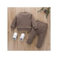 thumbnail image 3 of Nituyy Little Boys 2Pcs Set, Long Sleeve Embroidered Bear Patch Tops + Elastic Waist Long Pants, 6Months-4Years, 3 of 9