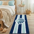 thumbnail image 3 of Alfombra de baño Tyrot Coastal de 51 x 120 cm, antideslizante, felpa, 3 of 8