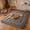 Grey, variant on Oversized Grid Dog Bed Dopamine Color Soft Anti-Slip Washable Pet Sleeping Pad Warm Cool Four Seasons Pet Mattress for Large Dogs Home Garden Rest Play Use