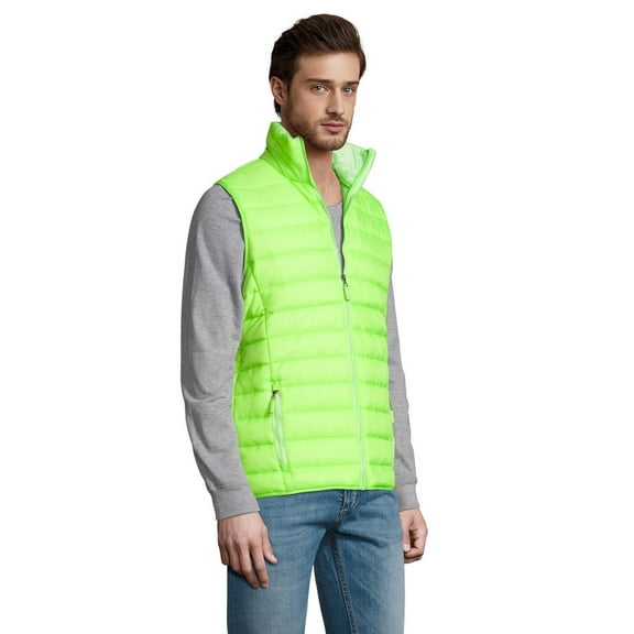 SOLS Mens Wave Padded Water Repellent Bodywarmer/Gilet