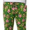 thumbnail image 4 of SpongeBob SquarePants Men's Saint Patrick's Day Tossed Print Sleep Pajama Pants For Adults, 4 of 7