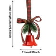 thumbnail image 3 of SIfdSeng Get it Fast Wreath Front Yard Gold with Red Bow and Berry Hanging for Pendant Holiday Can Be Given, 3 of 6