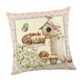 thumbnail image 2 of Fundas de almohada de 18 x 18 pulgadas, fundas de almohada con cremallera, decoraciones de Pascua suaves Yarda, 2 of 9