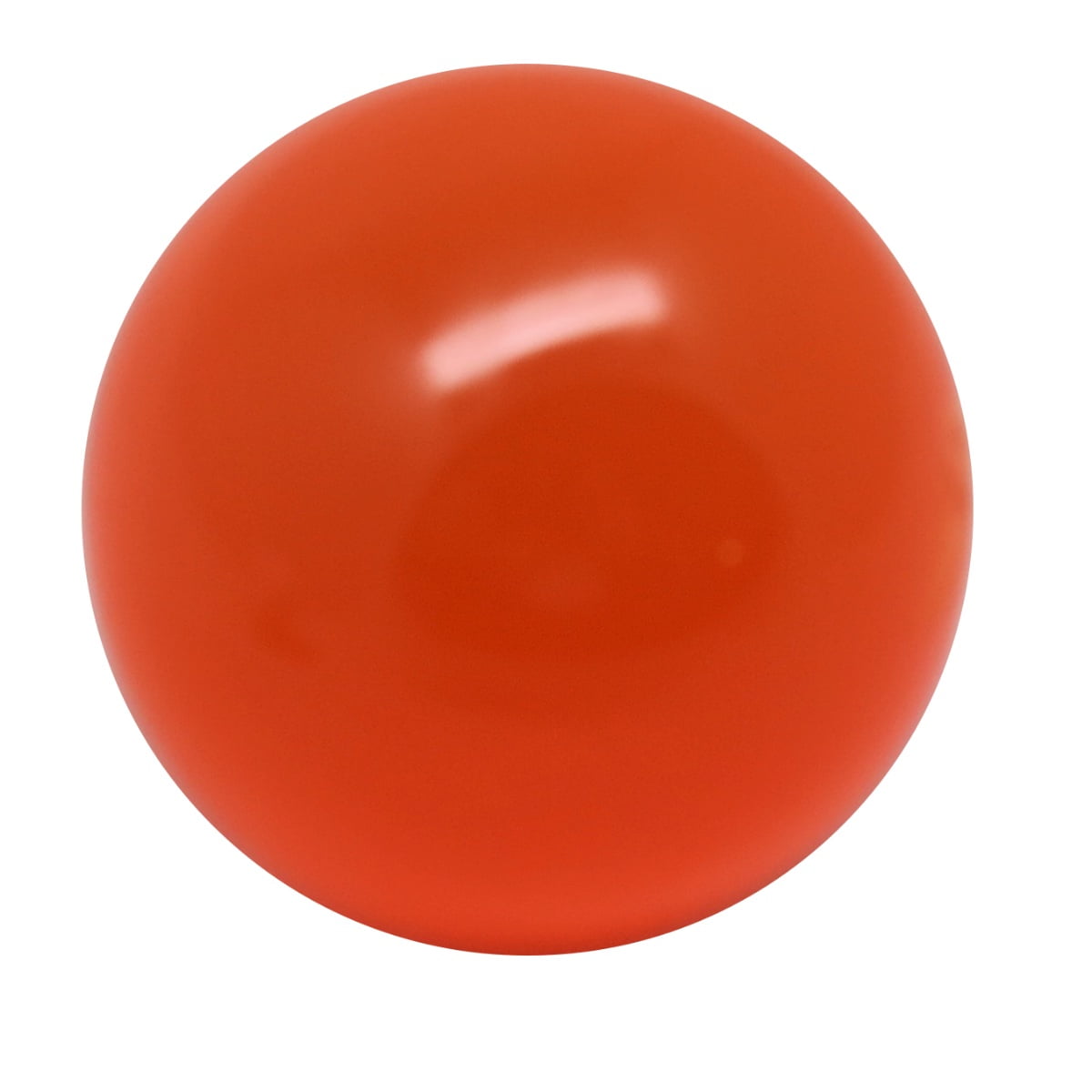 76mm Red Fire UV Acrylic Contact Juggling Ball (2.95 Inch)