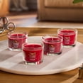 thumbnail image 6 of Yankee Candle EveryDay Scented Votive Candle Gift Set, Sparkling Cinnamon, Red Apple Wreath, 1.3 OZ (Pack of 4), 6 of 7