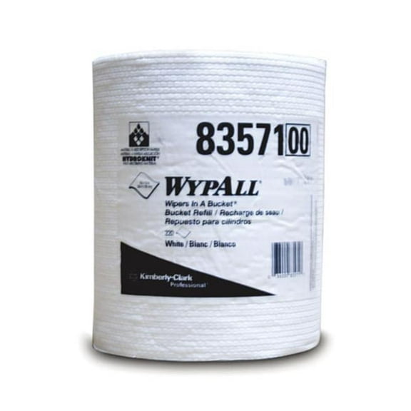 Kimberly-Clark KCC 83571 Wypall Wiper In A Bucket 10X13 220Shts 3 Rfls/Cs