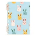 thumbnail image 7 of FORMRS 1-Subject Spiral Notebook 8" x 5" College Ruled 60 Refillable Sheet A5 Hard Cover, 2 Pack, Cute Rabbits, 7 of 7