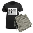thumbnail image 5 of CafePress - Bffs And WINE Pajamas - Women's Short Sleeve Print T-Shirt and Pants Dark Cotton Pajama Set, 5 of 7