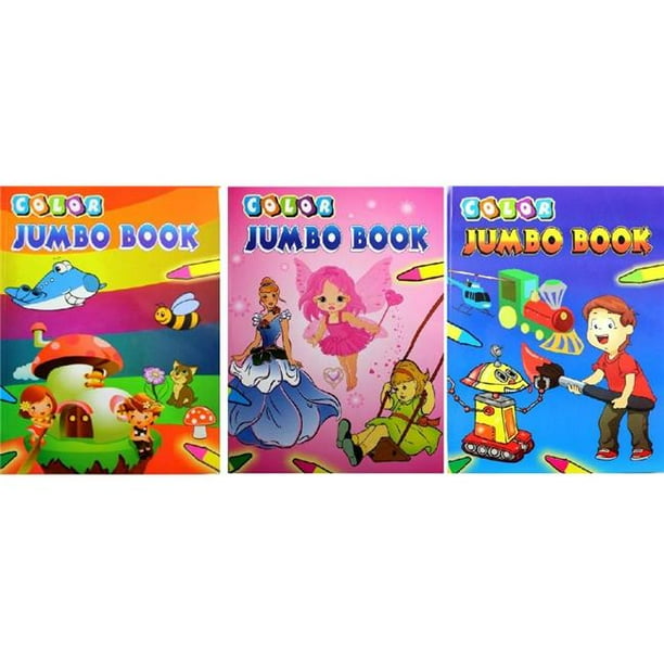 Download Ddi 1851645 Super Jumbo Coloring Book 288 Pages Case Of 24 Walmart Com Walmart Com
