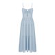 thumbnail image 5 of Tops de Tubo Largo para las Mujeres de Moda Color Sólido Vestido de Suspensiones con Cremallera Oculta, Elasticidad Deslumbrante Vestido para la Fiesta Y la Noche, 5 of 8