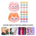 thumbnail image 3 of 50 piezas de adorables cuentas de cerámica con forma de gato de la suerte, accesorios de joyería para hacer tú mismo, 3 of 3