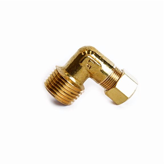 3/8 in. Compression X 1/2 in. D MPT Brass 90 Degree Elbow