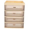 thumbnail image 1 of Organizador de escritorio con cajones Cajón de almacenamiento de escritorio Cajón de varios niveles Soporte de papelería, 1 of 6
