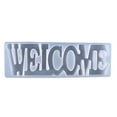 thumbnail image 1 of SHISUYAN Welcome Letters Casting Molds Craft Making Tool Silicone Desktop Sign Mold, 1 of 8