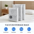 thumbnail image 4 of Cordless Travel Vacuum Storage Compression Bag Set with Rechargeable Pump, Rechargeable Vacuum, Travel Vacuums Bags Packing Seal for Clothes Storage (6S+6M+6L), 4 of 7