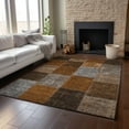thumbnail image 6 of Addison Rugs Mayfield Washable Transitional Patchwork Paprika Rectangle Rug, 8' x 10', 6 of 6