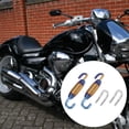 thumbnail image 2 of 34mm 1.34" Motorcycle Exhaust Pipe Spring Set with Hooks Stainless Steel Mounting Springs Yellow Blue, 2 of 6