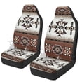 thumbnail image 4 of Uorisanigo Aztec Geometry Car Seat Covers for Women Waterproof Front Seat Covers Auto Interior Accessories 2 Pcs Set Easy to Install Universal Fit Most Cars,SUV, Trucks, 4 of 7