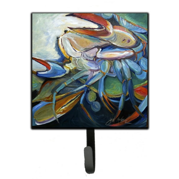 Carolines Treasures JMK1253SH4 Belly Crab Leash or Key Holder 7Hx4.25W multicolor