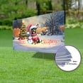 thumbnail image 3 of Merry Christmas Woofmas Xmas Noel Miniature Pinscher Santa Snowman Yard Sign Mini Pin Dog Lover Outdoor Home Lawn Garden Porch Decor - 13016, 3 of 5