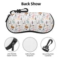 thumbnail image 3 of Xecao Fall Rabbit for Eyeglass Case Soft Shell, Portable Sunglass Case, Fashionable Eyeglass Case with Zipper, Lightweight, 3 of 6