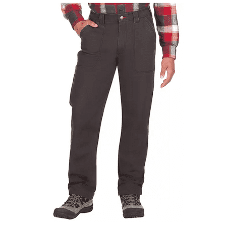 Coleman Men's Fleece Lined Pant Size 38x32 Phantom Black