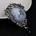 thumbnail image 3 of CIYISON Vintage Cameo Brooch Pin Pendant Antique Enamel Pins for DIY Bags Clothes Badge, 3 of 9