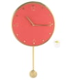 thumbnail image 1 of Clock, Simple Wall Clock, Durable Modern For  Red, 1 of 8