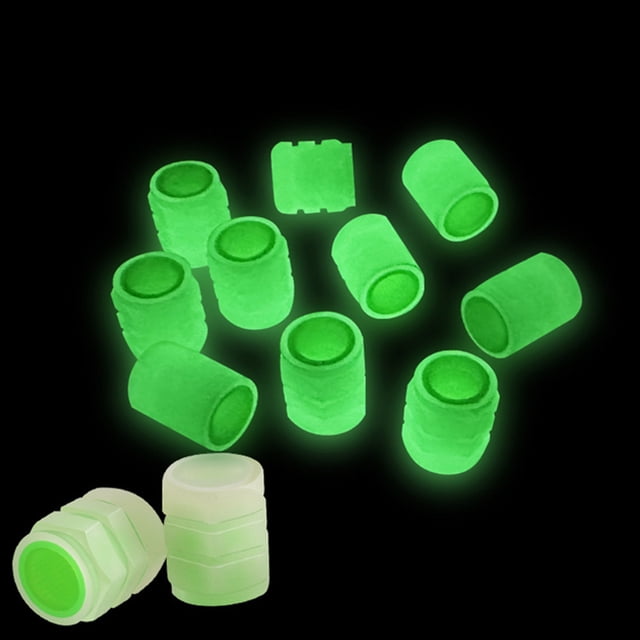 unbranded 50Ud Tapas Para Válvulas De Neumáticos Luminiscentes Con Y Fácil Instalación