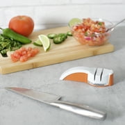 ChefsChoice Manual 2-Stage Knife Sharpener, White/Orange, D4770