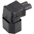 thumbnail image 2 of C14 to C7 Converter Plug Adapter, IEC320 C14 3-Prong Male Plug to 90 Degree Angled C7 2-Prong Female Receptacle Power Plug Adapter, 2 of 5